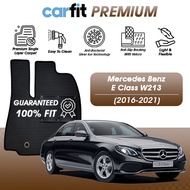 CARFIT PREMIUM Mercedes E E200 E300 E400 W213 Car Mat 2016-2021