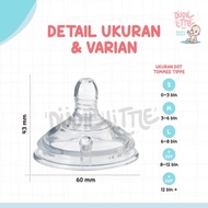 Dot nipple Botol Susu Bayi untuk tommee tippee