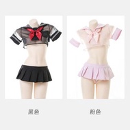 性感半透明學生水手服制服情侶情趣內衣誘惑日本Jk