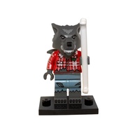 LEGO CMF SERIES 14 MINIFIGURE WOLF GUY WEREWOLF 71010 Halloween Wolfpack Army Castle Head 31167 haun