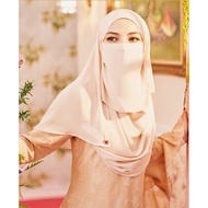 MARIA FULL INSTANT HIJAB BY NAELOFAR (100% ORIGINAL) / TUDUNG SARUNG TUDUNG INSTANT