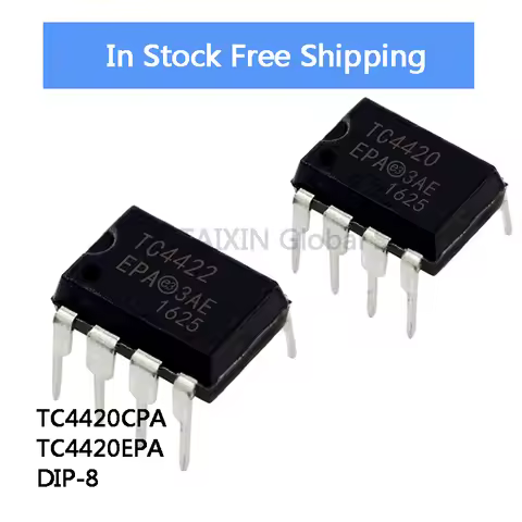 5-10Pcs TC4420 TC4420CPA TC4420EPA DIP-8 IC Chip In Stock Wholesale