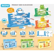 Jiajia Toys---Wall Demolition Game Brick Knocking Penguin Duckling Frog Demolition Wall Brick Buildi
