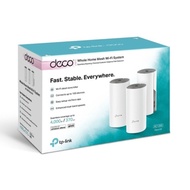 TP-LINK DECO E4 3-PACK AC 1200 WHOLE HOME MESH DECO E4 CONTENTS 3 PACKS