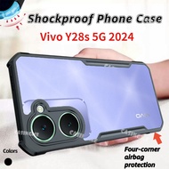 Vivo Y28s 5G 2024  Airbag Acrylic Shockproof Casing For Vivo Y28s Y28 Y18 VivoY28S S Y 28S 4G 5G 202