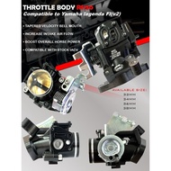 NLK PERFORMANCE THROTTLE BODY RACING RS150-v2 RSX SRL115Fi-v2 RACING THROTTLE BODY LAGENDA115Fi RS 1