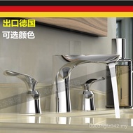 Germany Three-Hole Export Faucet Faucet Basin Under Counter Basin Golden Faucet Bathroom Cabinet Hot