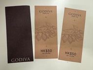 Godiva $50 禮券