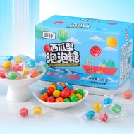 Bungkusan bebas permen karet tembikai selepas 8090 makanan ringan nostalgia gula-gula getah pukal ma