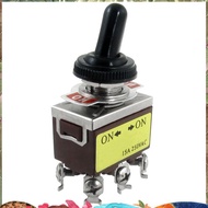 AC 250V 15A on/on 2 Position DPDT Toggle Switch with Waterproof Boot