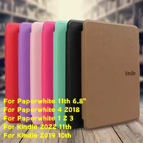 For Kindle Paperwhite 2024 12th 11th 4/3/2 PQ94WIF DP75SDI M2L3EK Cover Shell for Kindle 10th 11th 1