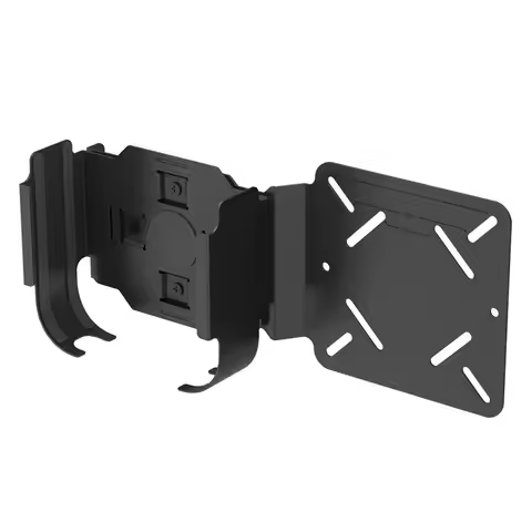 XB-VESA Mount Adapter Plate With Mounting Bracket For Mac Mini & Pro 2024- Behind Monitor/Wall Desk 