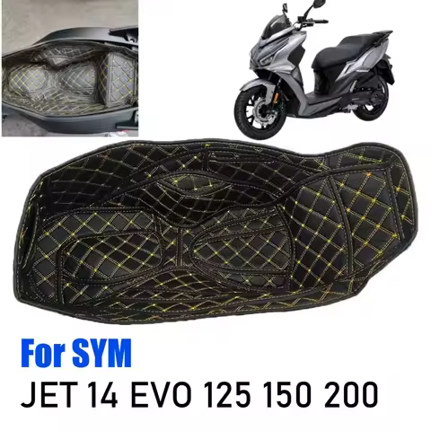 For SYM JET 14 EVO 125 150 200 Jet 14 Evo Motorcycle Storage Box Seat Bucket Liner Cushion Trunk Lin
