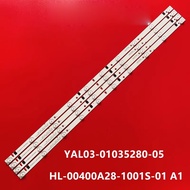 4pcs/set led backlight strip for Assembly machine 40 inch TV strip light YAL03-01035280-05 HL-00400A28-1001S-01 A1