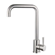  304 Stainless Steel Kitchen Faucet Sink Faucet Tap Cold and Hot Mixer Tap