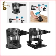 [kokiya] Protective Trimmer Router Transparent Base Woodworking Trimmer Router Base