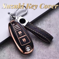 2/3 Button TPU Car Key Cover Case For Suzuki Vitara Swift Ignis Kizashi SX4 Baleno Ertiga 2016 2017 2018 2019 Shell Key Ring