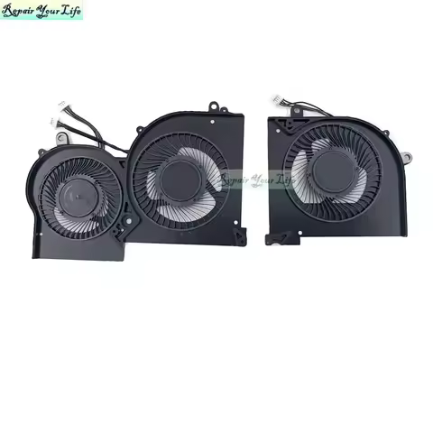 Original GPU CPU Cooling Fans for MSI GS65 GS65VR WS65 16Q4 Stealth 8SE 9SF MS-16Q4 Laptop Cooler Fa