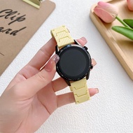 สายคาร์บอนไฟเบอร์ 20mm/22mm สำหรับ Samsung Galaxy Watch 6 5 5pro 4 classic 42mm/43mm/46mm/47mm/Active 2 40mm/44mm เกียร์ S3 สร้อยข้อมือ Huawei watch GT 3 2 สายนาฬิกาสำหรับ Redmi Watch 3 Active สายนาฬิกา