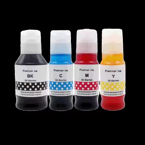 135ML 70ML 4Colors GI-11 GI21 G31 GI41 GI51 GI61 GI71 GI81 GI91 Dye Pigment Ink For Canon PIXMA G316