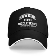 Stranger Things Hawkins 1983 Middle School Hawkins Indiana Novelty Cool Baseball Cap
