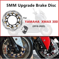 Motorcycle Accessories For YAMAHA Xmax300 Brake Disc 300MM Floating Disc Rotor Upgrade to 5MM Thick 