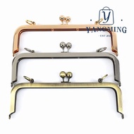 YANGYANG Purse Clasp Frame, Vintage Metal Purse Frame Kiss Clasp, Mini Bag Hardware Purse Frame Bag 