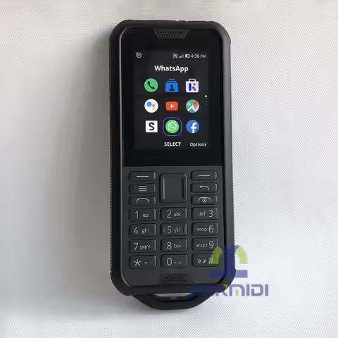 Original 800 Tough Dual-Sim 4GB LTE Mobile Cell Phone 2.4" KaiOS WhatsApp Working Unlocked Cellphone