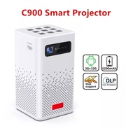 C900 - Mini Smart Android 9.0 DLP Projector - 100ANSI Lumens