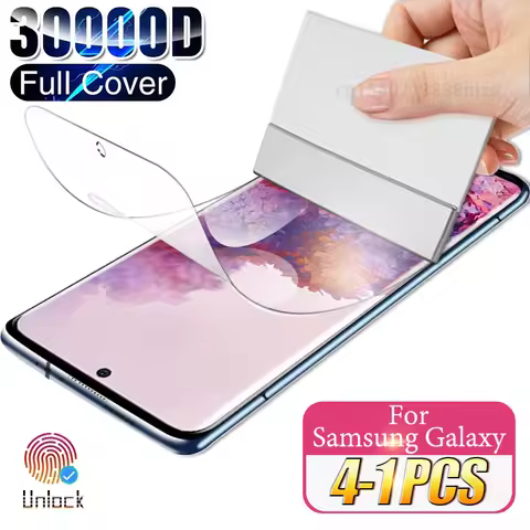 Hydrogel Film For Samsung Galaxy S21 S20 Plus Ultra Screen Protector Note 20 S10 S8 S9 S 21 10 9 FE 