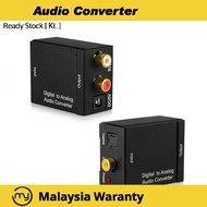 Digital Optical to Analog Audio Converter SPDIF Coaxial Toslink