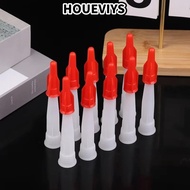 HOUEVIYS 10/20Pcs Caulk Cap, Soft and Hard Tube with Cover Caulking Nozzle Extension, Accurate Caulk