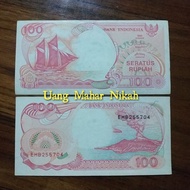 Uangkuno 100 rupiah pinisi tahun 1992 / Uang Lama / Numista