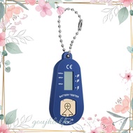 Button Battery Tester, Keychain Pocket Portable and  Battery Tester to Check Remaining Battery Power