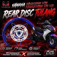 NVX155 V3 / NMAX155 ULMAX REAR DISC BRAKE PLATE 230MM 3 HOLE DISK PLATE TULANG IKAN BELAKANG NVX V3 