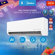 Midea Celest Pro MSCEB-10/13CRFN8 | MSCE-19/25CRFN8 4-5 Star R32 Inverter Air Conditioner / Aircond 