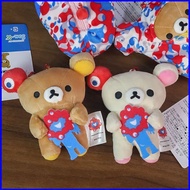 ZY1 Rilakkuma Korilakkuma Kiiroitori x Monster Pattern Plushie Cute Bear Doll Sleeping Bag Bag Charm