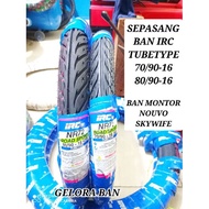A pair of irc tires 70/90-16 and 80/90-16 motorcycle tires nouvo skywife outer tires Ring 16 irc tir