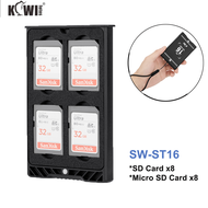 Kiwifotos SW-ST loạt thẻ nhớ trường hợp hộp bảo vệ cho SD/icro SD / CF thể hiện loại A / CF thể hiện