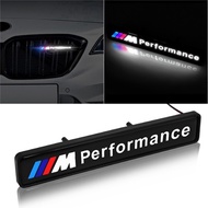 1pcs Car Front Hood Grille Emblem Badge Labeling LED waterproof Decorative lights For BMW M3 M5 M6 X