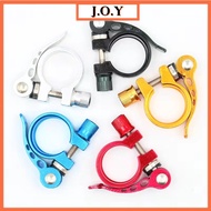 J.O.Y 31.8mm Aluminum MTB Bike Cycling Saddle Seatpost Clamp Quick Release Seat Post Alloy Cycling P