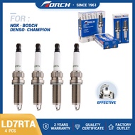 ✣4PCS Normal Spark Plugs TORCH LD7RTA Replace for Candles LZKAR7D-9 RENAULT 224010032R 224011561 ❣✌