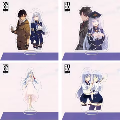 15CM Hot Anime 86 Eighty Six Acrylic Stand Model Cosplay Characters Ornament Accessories Goods Colle