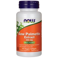 Now Foods Saw Palmetto Extract 320mg 90 Veggie Softgels