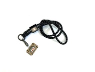 SCANFC NFC 達摩黑色彈力機能手機繩連電話片 (勝)