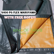 4FT X 6FT ORIGINAL PG FLEX S400 MARUYAMA TOLDA LONA TRAPAL TARPAULIN WATERPROOF