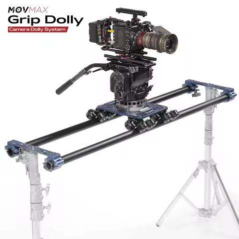 MOVMAX Grip Dolly Standard Grip Dolly Pro with Case Motorized Camera Dolly System for Film Video Pro