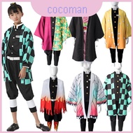 The Demon Emulate Slayer Character Kamado Nezuko With This Breathable Kimono Costume Kids For