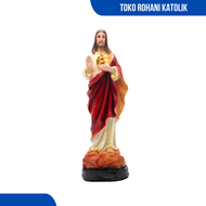 PATUNG TUHAN YESUS 25 CM / PATUNG YESUS MURAH / PATUNG YESUS MARIA