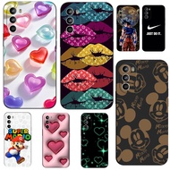 Case For Motorola G52 4G Case Soft Silicone Back Cover For Moto G52 4G Protective Black Tpu Case Sha